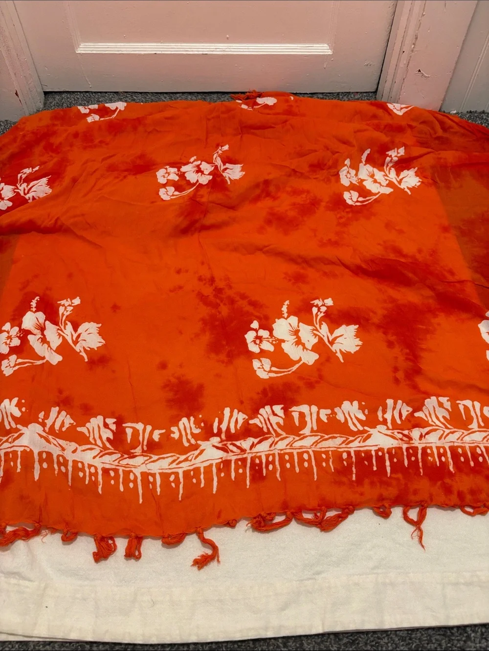 Hawaiian Print Scarf